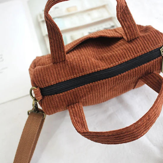 Bolsa veludo cotelê | Crossbody