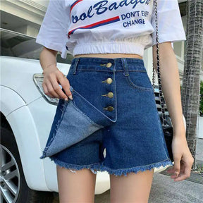 Short saia jeans