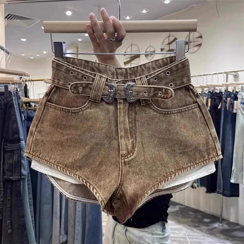 Short jeans retrô