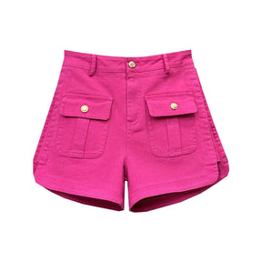 Short jeans colorful