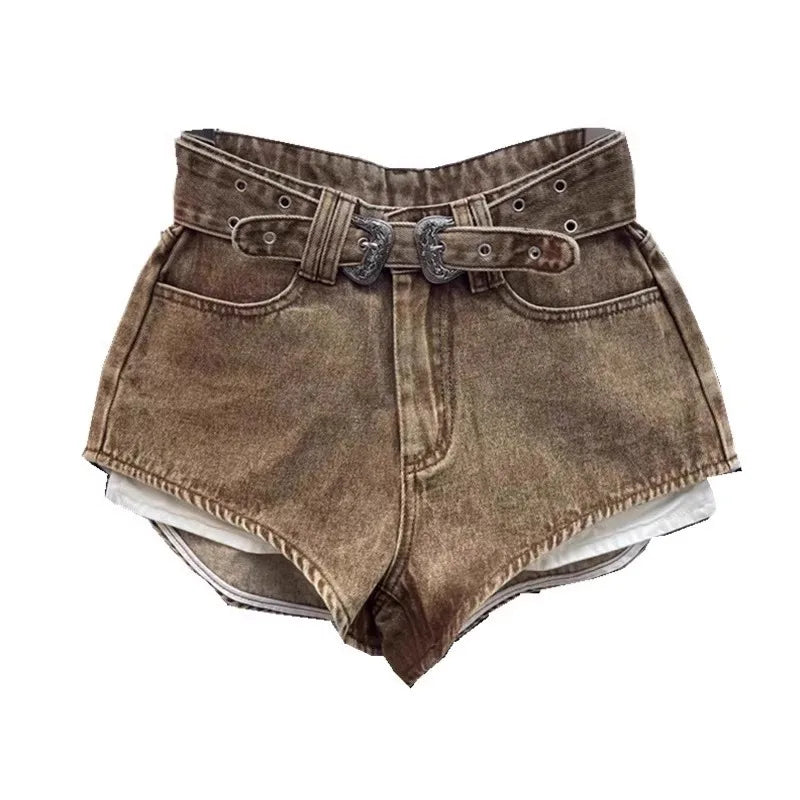 Short jeans retrô