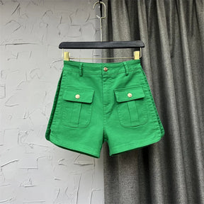 Short jeans colorful