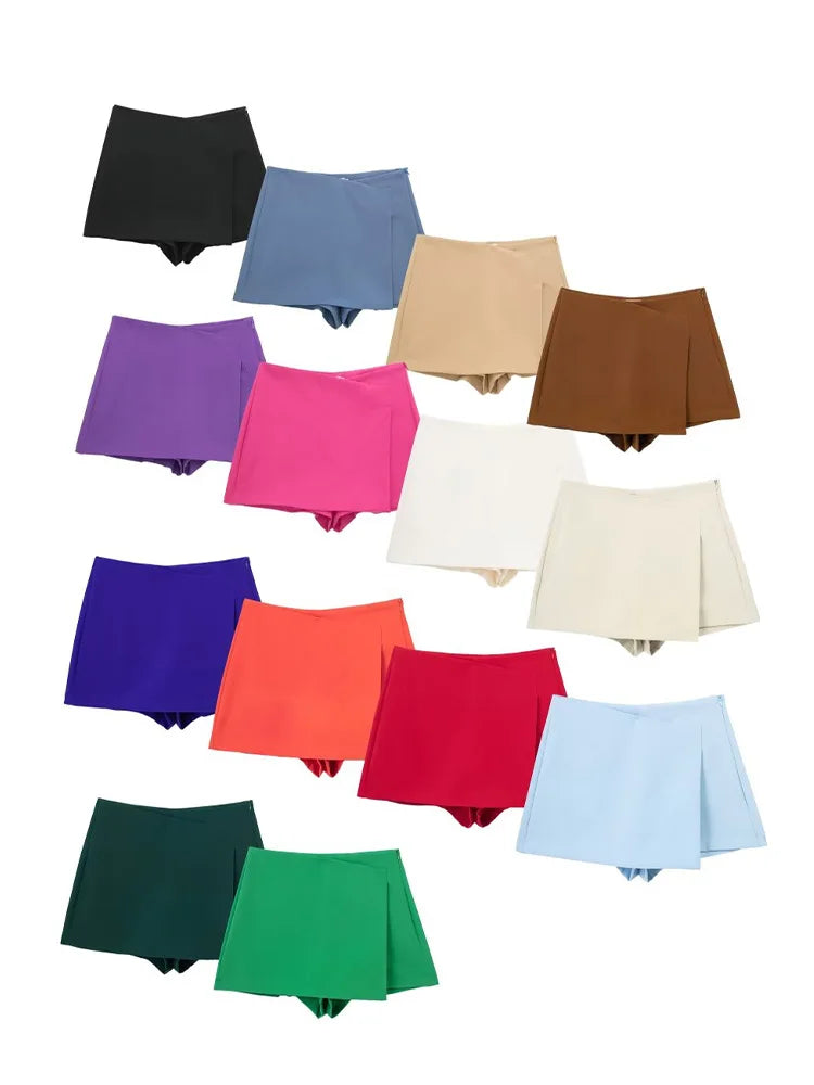 Short saia cintura alta | Multi colors