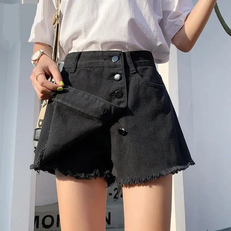 Short saia jeans